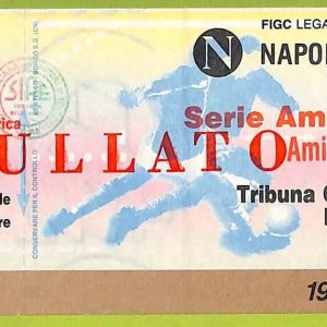 ZA1293 - Vecchio  BIGLIETTO PARTITA  CALCIO -  1993/1994 : Napoli