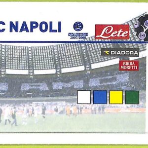 ZA1296 - Vecchio  BIGLIETTO PARTITA  CALCIO -  2007/2008 : Napoli