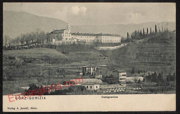 ag1765 - CARTOLINA D'EPOCA - Gorizia Città - Panorama   1907