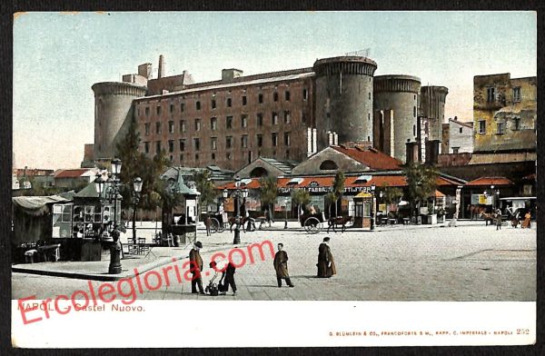 ag9660 - CARTOLINE D'EPOCA - Napoli Città - Castel Nuovo