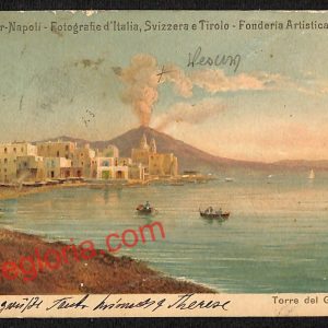 ag9665 - CARTOLINE D'EPOCA - Napoli Città - Torre del Greco
