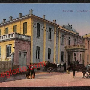 ag8586 - CARTOLINA D'EPOCA - Messina Città - Ospedale Piemonte