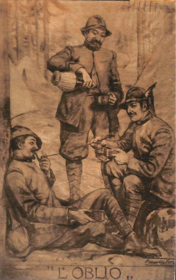 ac6830 - CARTOLINA D'EPOCA - REGGIMENTALI - Alpini   1934