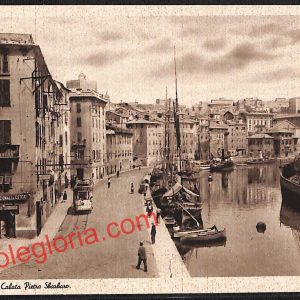 ai5006 - CARTOLINA D'EPOCA - Savona Città - Calata Pietro Sbarbaro