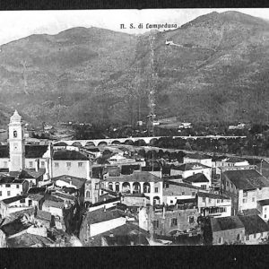 ag4793 - CARTOLINA D'EPOCA DOPPIA - Imperia Provincia - Taggia