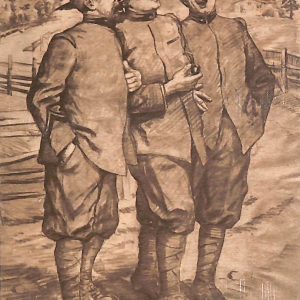 ac6831 - CARTOLINA D'EPOCA - REGGIMENTALI - Alpini   1933
