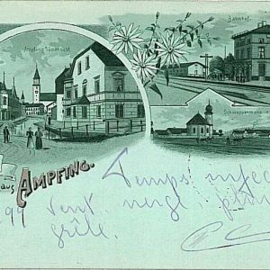 11804 - Ansichtskarten POSTCARD - Deutschland GERMANY - Gruss Aus AMPFING 1899