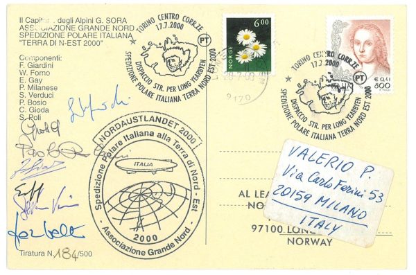 P3344 - ITALIA/NORWAY, ITALIAN EXPOEDITION TO THE LAND OF NORTH-EAST 2000
