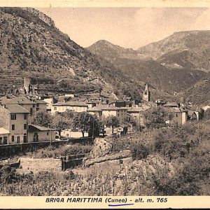 ab4294 -  CARTOLINA  D'EPOCA -  Cuneo Provincia -  BRIGA MARITTIMA