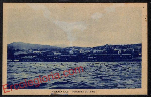 ah9490 - CARTOLINA D'EPOCA - Reggio Calabria Città - Panorama