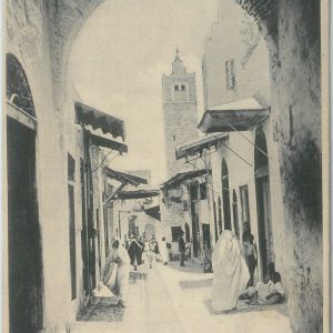 80315  -  TUNISIA  - VINTAGE POSTCARD -  TUNIS