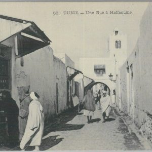 80308  -  TUNISIA  - VINTAGE POSTCARD -  TUNIS