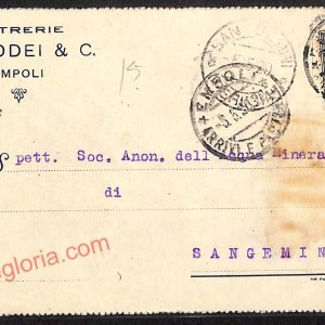 ae7623 - CARTOLINA D'EPOCA - Firenze Provincia - Empoli  1920