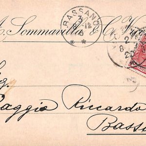 ab4204-  CARTOLINA  D'EPOCA - Vicenza  Provincia  -  Bassano 1912
