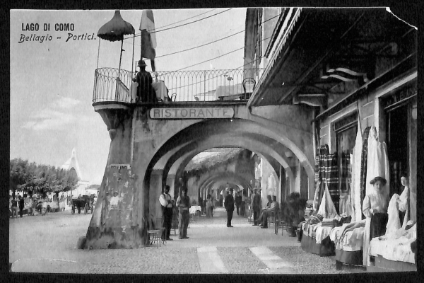 ab6170 - CARTOLINA  D'EPOCA - Como Provincia : BELLAGIO