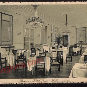 ae6939 - CARTOLINA D'EPOCA - Firenze Città - Hotel Italie