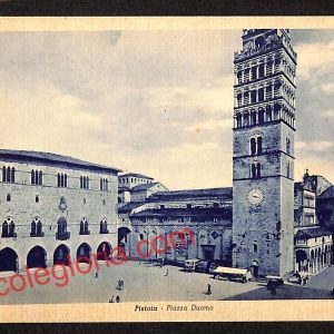 ah7832 - CARTOLINA D'EPOCA - Pistoia Città - Piazza Duomo