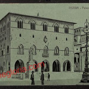 ah7833 - CARTOLINA D'EPOCA - Pistoia Città - Palazzo Comunale