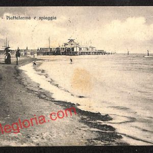 ai0613 - CARTOLINA D'EPOCA - Rimini Città - La Spiaggia