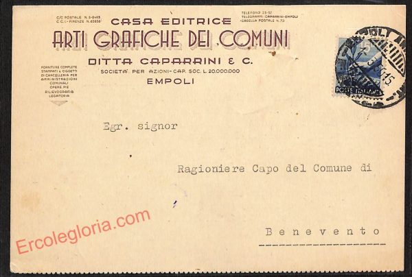 ae7626 - CARTOLINA D'EPOCA - Firenze Provincia - Empoli