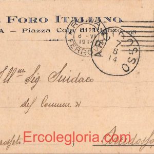 ad7462 - CARTOLINA D'EPOCA - Roma Città - Il Foro Italiano