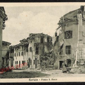 ag1772 - CARTOLINA D'EPOCA - Gorizia Città - Piazza S. Rocco