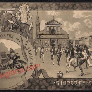 ae7369 - CARTOLINA D'EPOCA - Firenze Città - Giostra del Saracino