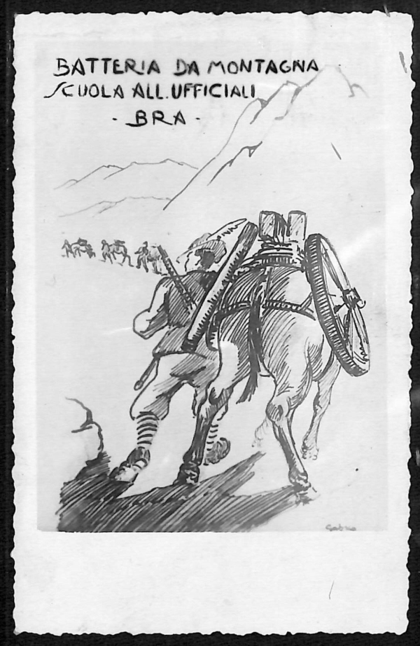 ac6891 - CARTOLINA D'EPOCA - REGGIMENTALI  - Alpini   1934