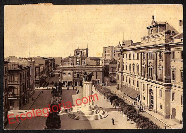 ai7272 - CARTOLINA D' EPOCA - Taranto Città - Piazza della Vittoria