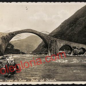 ag6410 - CARTOLINA D'EPOCA - Lucca Provincia - Bagni di Lucca  1940