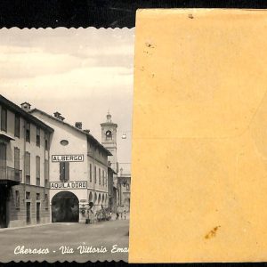 ab4348 - TALIA - STORIA POSTALE - Cartolina TASSATA da CHERASCO 1966