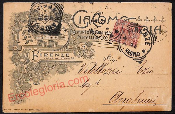 ae6961 - CARTOLINA D'EPOCA - Firenze Città