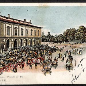 ae6964 - CARTOLINA D'EPOCA - Firenze Città - Piazzale del Re