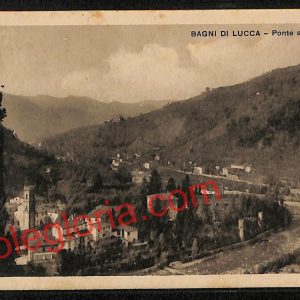 ag6417 - CARTOLINA D'EPOCA - Lucca Provincia - Bagni di Lucca
