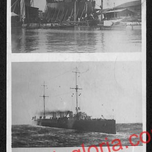 ai7296 - CARTOLINA D' EPOCA - Taranto Città - Nave ''Quarto''