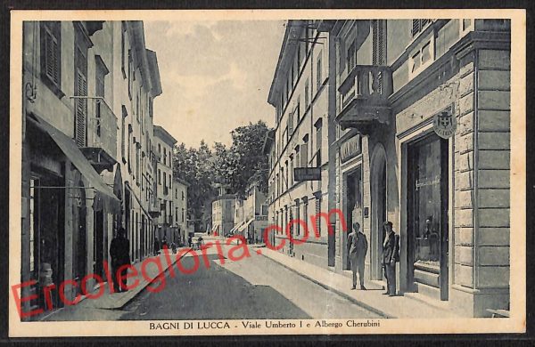 ag6440 - CARTOLINA D'EPOCA - Lucca Provincia - Bagni di Lucca
