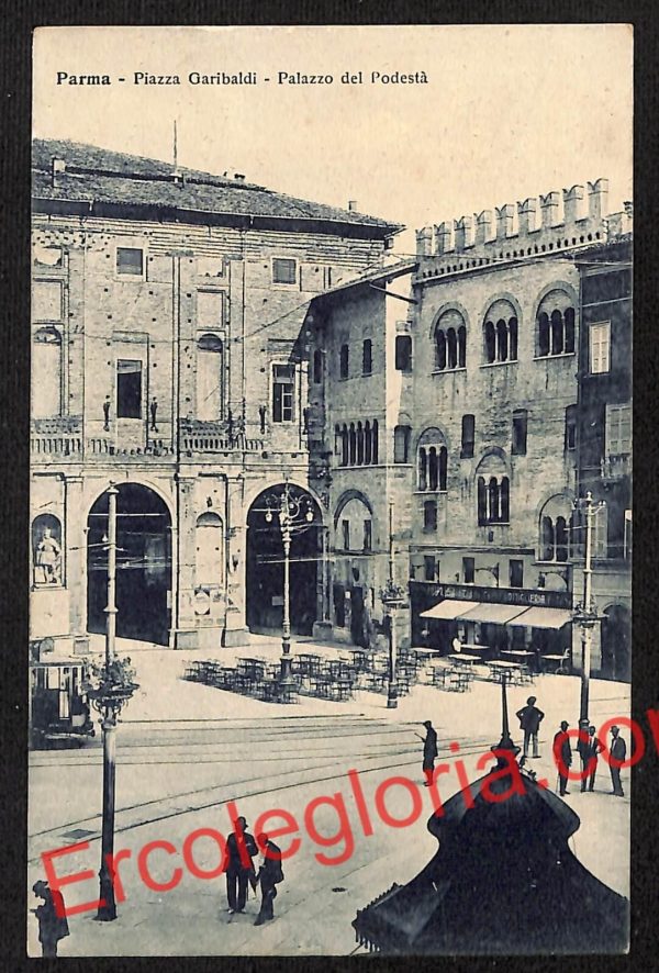 ah5432 - CARTOLINA D'EPOCA - Parma Città - Palazzo del Podestà