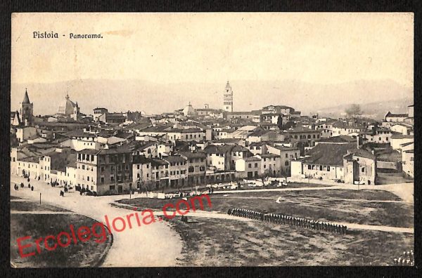ah7848 - CARTOLINA D'EPOCA - Pistoia Città - Panorama