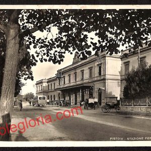 ah7851 - CARTOLINA D'EPOCA - Pistoia Città - Stazione Ferroviaria