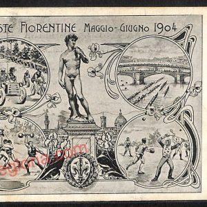 ae7371 - CARTOLINA D'EPOCA - Firenze Città - Feste Fiorentine