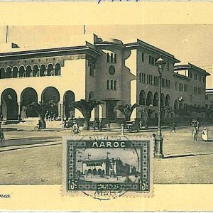 38772  - MAROCCO MAROC - Postal History -  MAXIMUM CARD  Architecture 1939