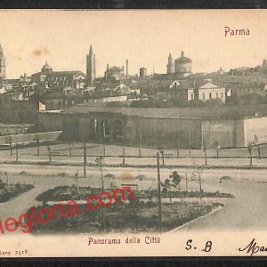 ah5436 - CARTOLINA D'EPOCA - Parma Città - Panorama
