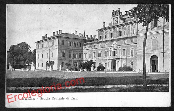 ah5439 - CARTOLINA D'EPOCA - Parma Città - Scuola Centrale di Tiro