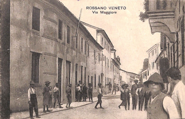 ab4130 -  CARTOLINA  D'EPOCA - Vicenza  Provincia  -  Rossano Veneto