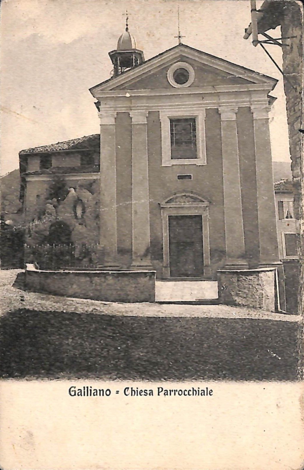 ab6305 - CARTOLINA  D'EPOCA - Como Provincia : GALLIANO 1913