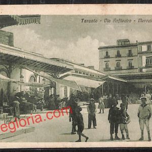 ai7316 - CARTOLINA D' EPOCA - Taranto Città - Via Anfiteatro