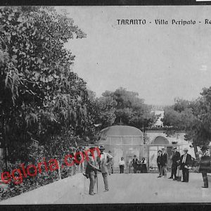 ai7319 - CARTOLINA D' EPOCA - Taranto Città - Villa Peripato