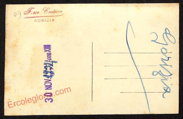 ag1778 - CARTOLINA D'EPOCA - Gorizia Città - immagine 2