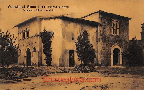 ad7514 - CARTOLINA D'EPOCA - Roma Città - Esposizione del 1911 in Roma