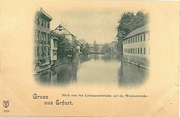 11876 - Ansichtskarten VINTAGE POSTCARD - Deutschland GERMANY - Gruss Aus ERFURT